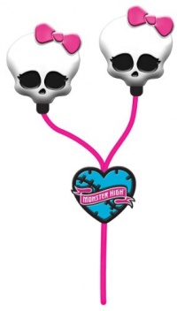 Monster High Skull Earbuds 11348 Monster High Skull Earbuds 11348