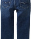 7 For All Mankind Girls 7-16 Skinny Crop And Roll Jean, Adara Night, 10