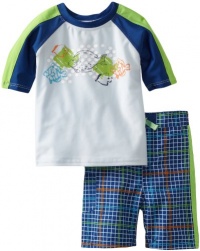 ABSORBA Baby-Boys Infant Fish Two Piece Swimsuit Set ABSORBA Baby-Boys Infant Fish Two Piece Swimsuit Set