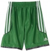 adidas Boys 2-7 Key Dazzle Short, Medium Green, 7X