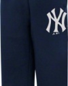 New York Yankees Kids 4-7 adidas Navy Fleece Pants