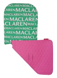 Maclaren Reversible Seat Liner, Jellybean/Juicy Pink Maclaren Reversible Seat Liner, Jellybean/Juicy Pink