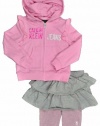 Calvin Klein Girls 2-6X Hoodie With Skeggings