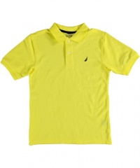 Nautica Solid Pique Polo (Sizes 8 - 20) - firefly, 10 - 12 Nautica Solid Pique Polo (Sizes 8 - 20) - firefly, 10 - 12