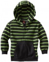 Quiksilver Boys 2-7 Good Rev Kids Hoodie, Black, Large