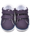 Ralph Lauren Layette Gilbert EZ Infant Baby Boys Size 1 Blue Booties Shoes