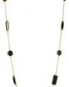 Kate Spade New York Desert Stone Black Scatter Necklace