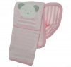 First Impressions Bear Blanket Pink
