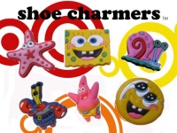 Nickelodeon Spongebob and Friends Shoe Charms 6 pc Set - Jibbitz Croc Style Nickelodeon Spongebob and Friends Shoe Charms 6 pc Set - Jibbitz Croc Style