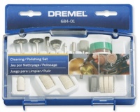 Dremel 684-01 20-Piece Clean & Polish Rotary Tool Accessory Kit With Case Dremel 684-01 20-Piece Clean & Polish Rotary Tool Accessory Kit With Case