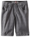 Quiksilver Boys 8-20 Kick Drum Amphibian Short, Haze Grey, 26