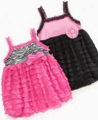 Get a little fancy. Put your special girl in pretty frills with one of these darling dresses from Baby Essentials. Get a little fancy. Put your special girl in pretty frills with one of these darling dresses from Baby Essentials.