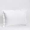 Luxurious, 700-thread count microcotton® with double hemstitch detail.