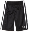 Puma - Kids Boys 2-7 Little Mesh Short, Black, 6