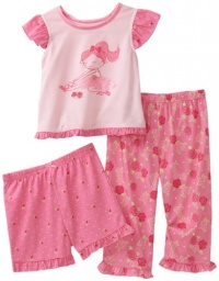Little Me Baby-Girls Infant Ballet 3 Piece Poly Set, Pink Floral, 18 Months Little Me Baby-Girls Infant Ballet 3 Piece Poly Set, Pink Floral, 18 Months