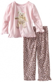 Little Me Baby-Girls Infant Bear Pajama, Pink Multi, 12 Months Little Me Baby-Girls Infant Bear Pajama, Pink Multi, 12 Months
