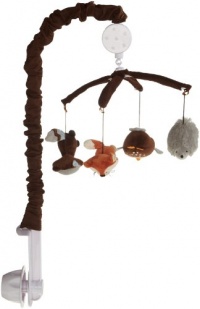 Carter's Forest Friends Musical Mobile, Tan/Choc Carter's Forest Friends Musical Mobile, Tan/Choc
