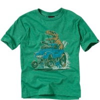 Quiksilver Kids Dinosaur Gasser Tee Shirt for Boys (2T-7) Ivy Heather, 2T Quiksilver Kids Dinosaur Gasser Tee Shirt for Boys (2T-7) Ivy Heather, 2T