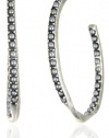 Rachel Leigh Society Silver Ox Hoop Earrings