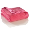 Elegant Baby Microfiber Blanket, Hot Pink