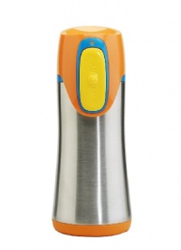 Contigo Autoseal Stainless Steel Kids 12-Ounce Cup , Orange Contigo Autoseal Stainless Steel Kids 12-Ounce Cup , Orange