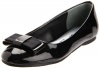 Nina Genna Flat (Little Kid/Big Kid),Black Patent,13.5 M US Little Kid