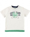 GUESS Kids Boys Baby GUESS Kids Boys T-Shirt (12 - 24m), WHITE (18M)