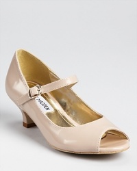 A perfect peep-toe shoe with a little heel for dressy days, from Steve Madden. A perfect peep-toe shoe with a little heel for dressy days, from Steve Madden.