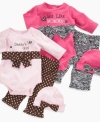 Fun and flashy prints add some flair to your baby's spice!