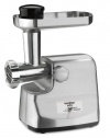 Waring MG855 Professional Die-Cast Metal Housing Meat Grinder, Brushed Stainless Steel