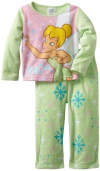Girl's Tinkerbell 2-Piece Toddler Pajama Set, Green, 3T Girl's Tinkerbell 2-Piece Toddler Pajama Set, Green, 3T