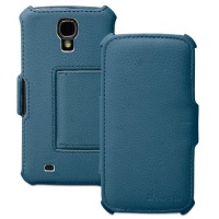 GreatShield VANTAGE Series Case for Samsung Galaxy S4 IV Leather Wallet Cover with Stand + Sleep / Wake Function (Blue) GreatShield VANTAGE Series Case for Samsung Galaxy S4 IV Leather Wallet Cover with Stand + Sleep / Wake Function (Blue)