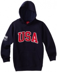 Team USA Youth Fleece Hoodie (Navy, Large) Team USA Youth Fleece Hoodie (Navy, Large)
