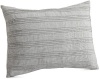 Calvin Klein White Label Tucked Pleat Pillow, Charcoal