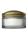 Introducing the newest addition to the David Yurman Fragrance Collection, the Luxurious Body Cream.Delicately fragranced with the fluidity of feminine florals and enriched with accents of exotic woods and the warmth of amber, the David Yurman Luxurious Body Cream provides ultra-soothing and hydrating softness. Presented in a glass jar, capped with a stunning cushion cut, faceted gold cover bordered with the iconic cable trim, the Luxurious Body Cream is the perfect addition to your David Yurman Fragrance Collection.