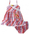 Strawberry Shortcake Baby-girls Infant Plaid Sundress