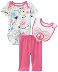 Kids Headquarters Baby-girls Newborn Take Me Home Creeper Print Top and Pull on Pant Set, Pink, 3-6 Months Kids Headquarters Baby-girls Newborn Take Me Home Creeper Print Top and Pull on Pant Set, Pink, 3-6 Months