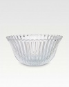 A modern, thoroughly elegant look designed in pure lead crystal with a pleated, flared rim. From the Mille Nuits Collection 2½H X 5 diam. Hand wash Made in France