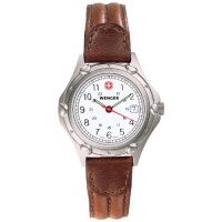 Women's Wenger 70200 Standard Issue Watch with Leather Band Women's Wenger 70200 Standard Issue Watch with Leather Band