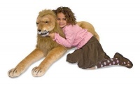 Made Of Premium Quality Plush Over A Flexible Wire Frame - Melissa & Doug Huggable Plush Stuffed Lion Made Of Premium Quality Plush Over A Flexible Wire Frame - Melissa & Doug Huggable Plush Stuffed Lion