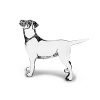 Perfect for the dog-lover in your life, this clear crystal figurine, designed by Bernard Augst, shows man's best friend at his best.