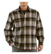 Carhartt Men's Big-Tall Cold Weather Flannel Shirt