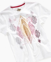 For the young fashion warrior: Epic Threads' Tribal Diamonds tee, with ethnically inspired graphics. (Clearance) For the young fashion warrior: Epic Threads' Tribal Diamonds tee, with ethnically inspired graphics. (Clearance)
