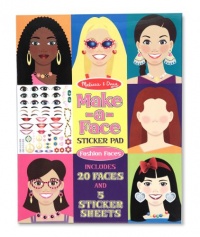Melissa & Doug Make-A-Face Sticker Pad Melissa & Doug Make-A-Face Sticker Pad