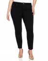DKNYC Women?s Plus-Size Skinny Ankle 5 Pocket Jean