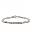 Effy Jewlery 14K White Gold Multi Gemstone Bracelet, 6.80 TCW