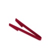 Kuhn Rikon 6-Inch Small Silicone Chef's Tongs, Red