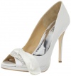 Badgley Mischka Women's Gylda Peep-Toe Pump