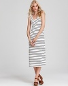 An effortless summer choice, this Soft Joie dress boasts narrow stripes for a cool, nautical feel.