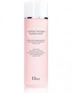 A soothing alcohol-free toning lotion which gently removes any remaining traces of impurities from the skin, while also hydrating the skin for a perfectly fresh complexion prepped for moisturizer. 6.7 oz. 